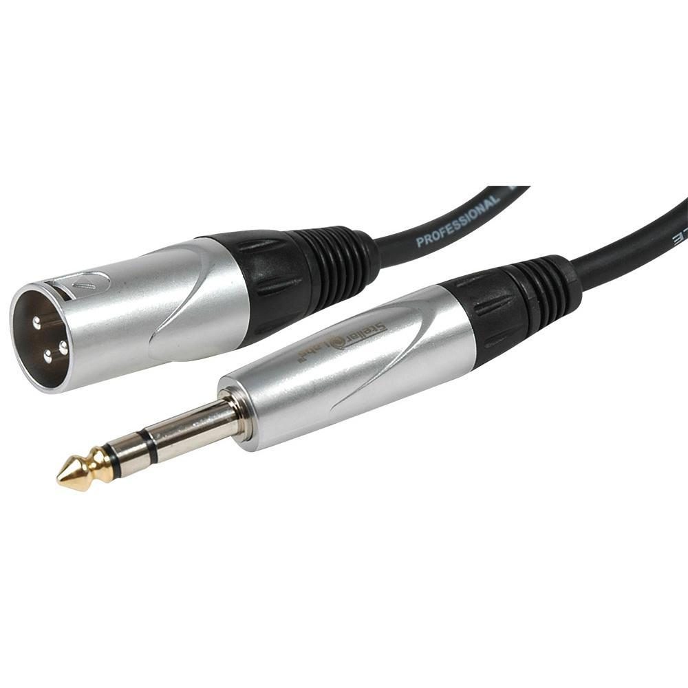 10ft TRS to Male XLR Cable 3m