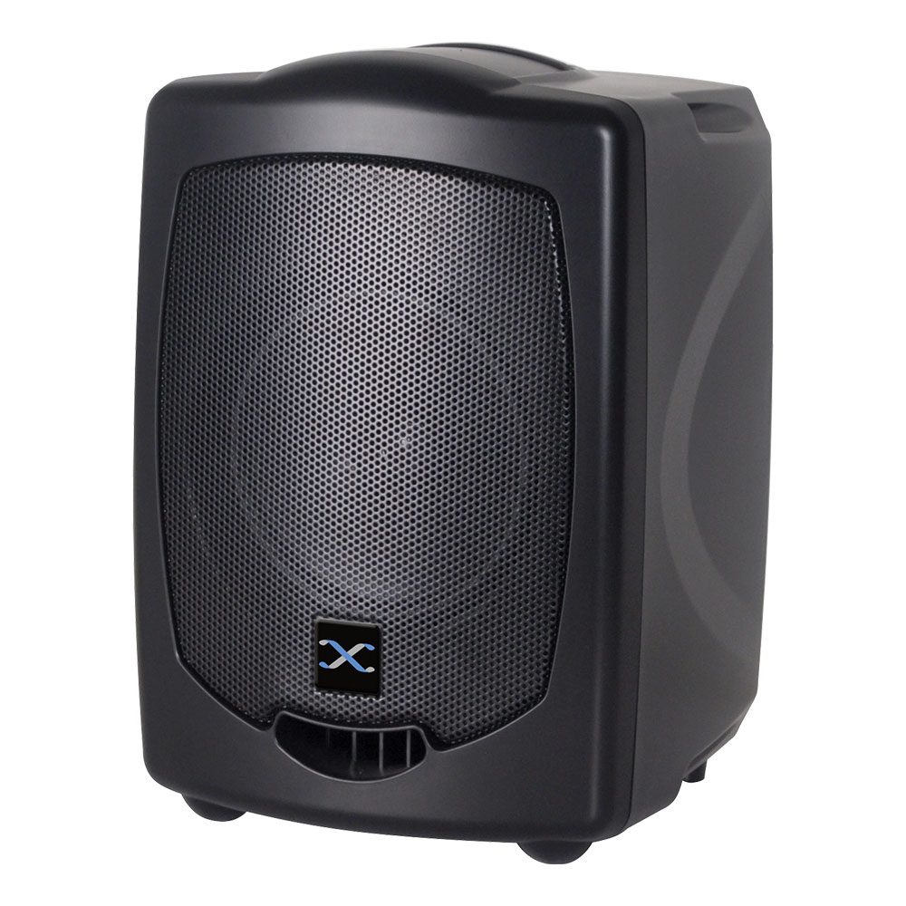 Helix 765, 70 watt, portable PA with built-in Bluetooth/SD/USB Player Recorder & 2 x Wireless Receivers.