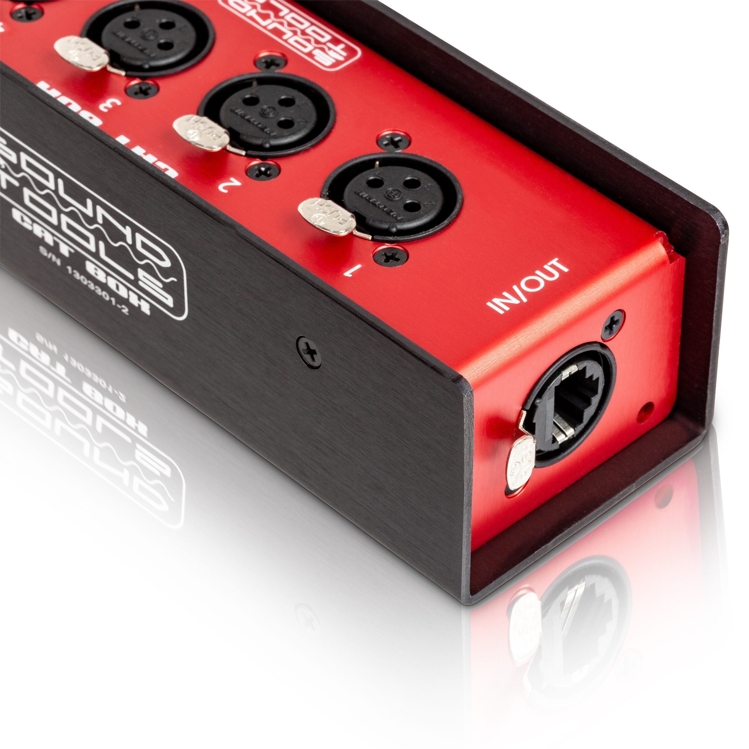 Female CAT BOX Analog Audio Over CAT5 Stage Box - Tonezone