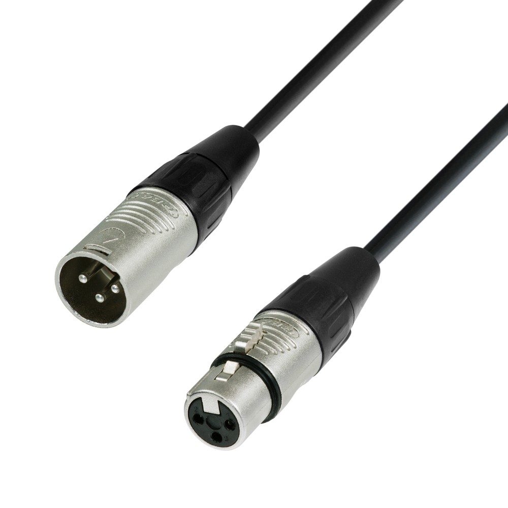 Microphone Cable REAN XLR male to XLR female 1 m