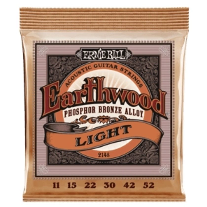 Earthwood Light Phosphor Bronze Acoustic Guitar Strings -