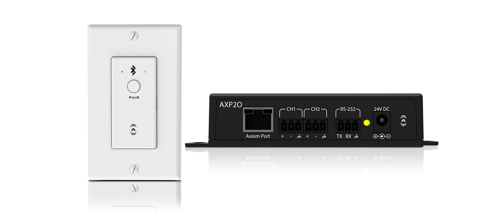 Bluetooth Audio Wall Plate Receiver for Pro-AV