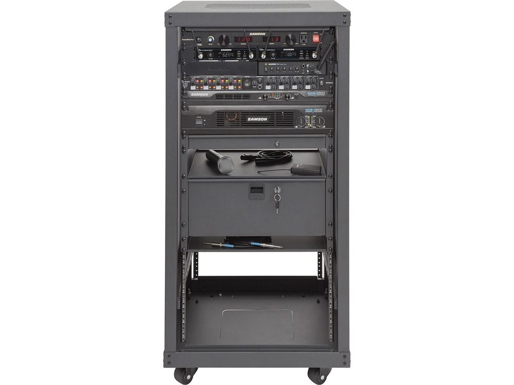Samson Pa Rack Samson 8 RU Pro Equipment Rack - Tonezone