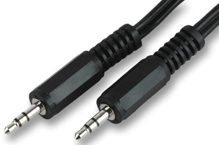 2.5mm Stereo Jack Plug 3m Cable