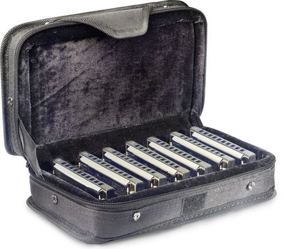 Stagg Blues Harmonica Set Of 7 Keys