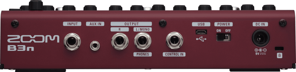 Zoom B3n Effects Pedal for Bass Guitar