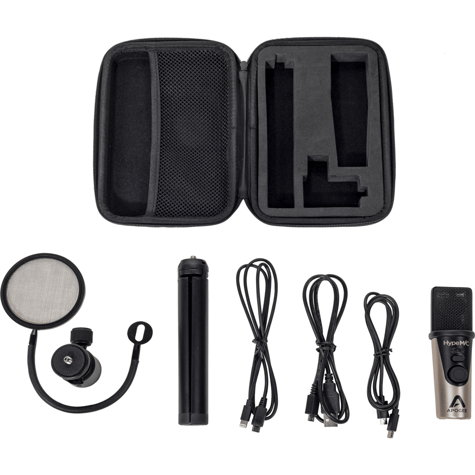 Apogee Electronics HypeMiC USB Cardioid Condenser Microphone with Built ...