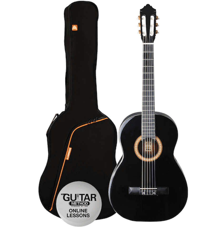 Guitar Classic Pack Ashton 3/4 Black