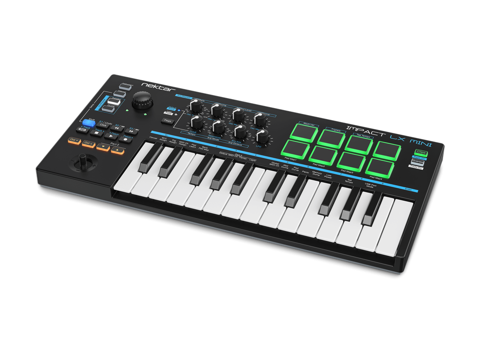 Nektar LX Mini 25 mini key controller with pads - Tonezone