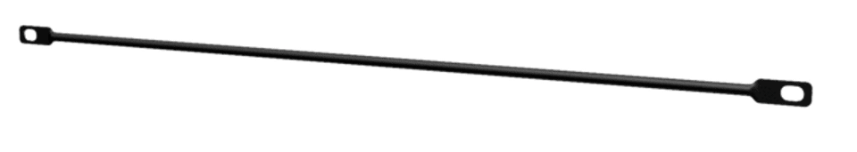 19" Rackmount cable Lacing bar