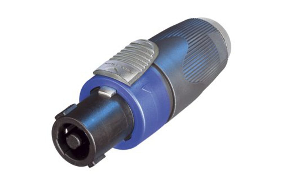 NL4FX SPEAKON TO 6.5MM MONO JACK RECEPTACLE