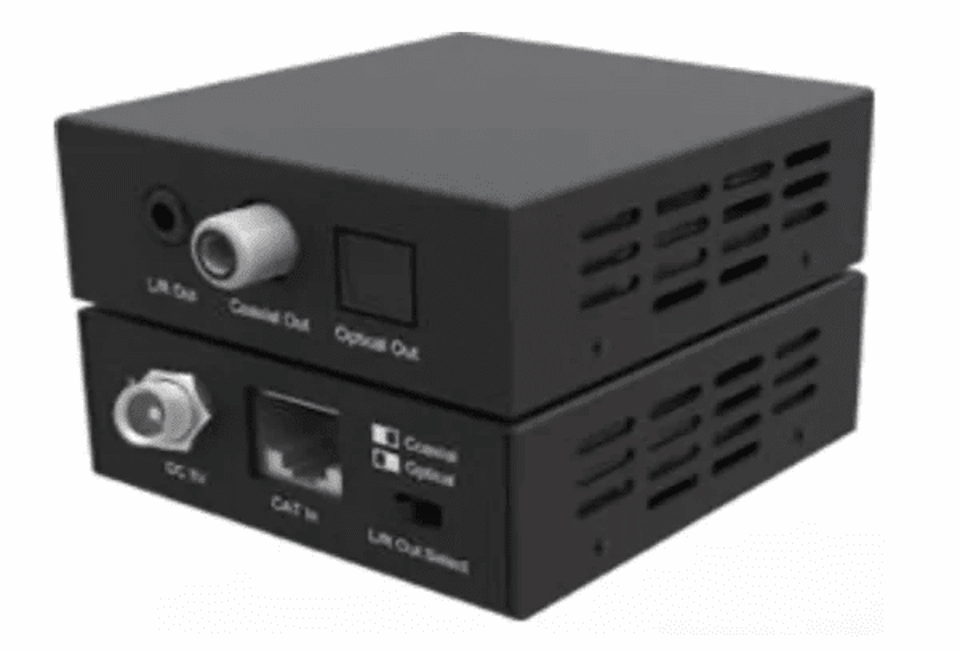 Digital Audio Extender Over Cat 5E/6 Cable