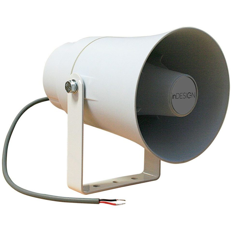 10 Watt, 100V Line Round Paging Horn