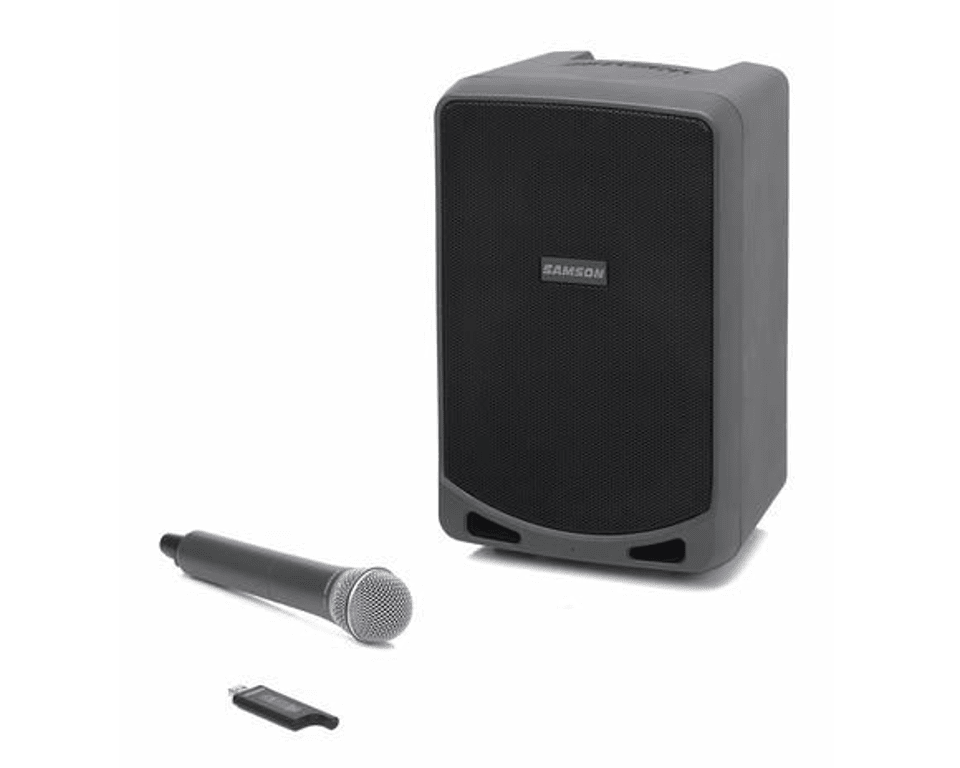 Samson Expedition XP106w Portable PA System with Wireless Handheld Mic