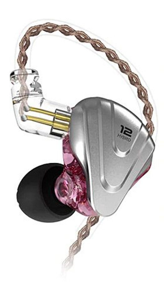 KZ ZSX 5BA+1DD Hybrid Drivers Purple No Mic