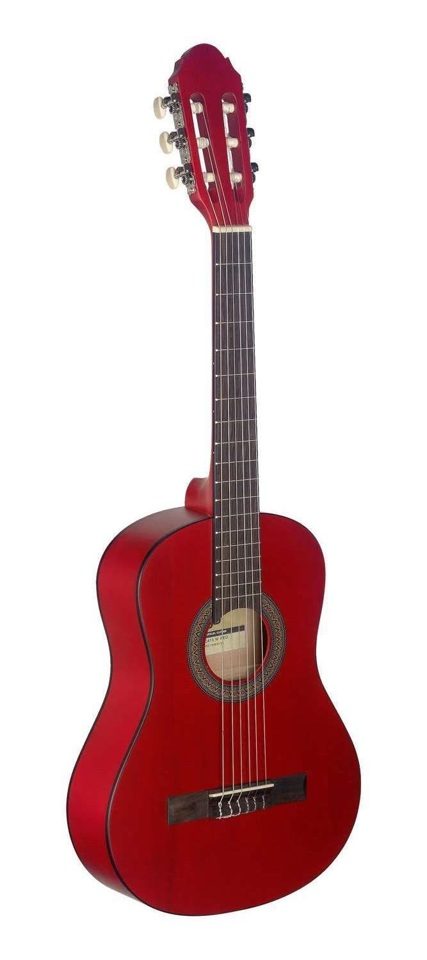 Stagg C410 1/2 Size Nylon Acoustic Guitar in Red