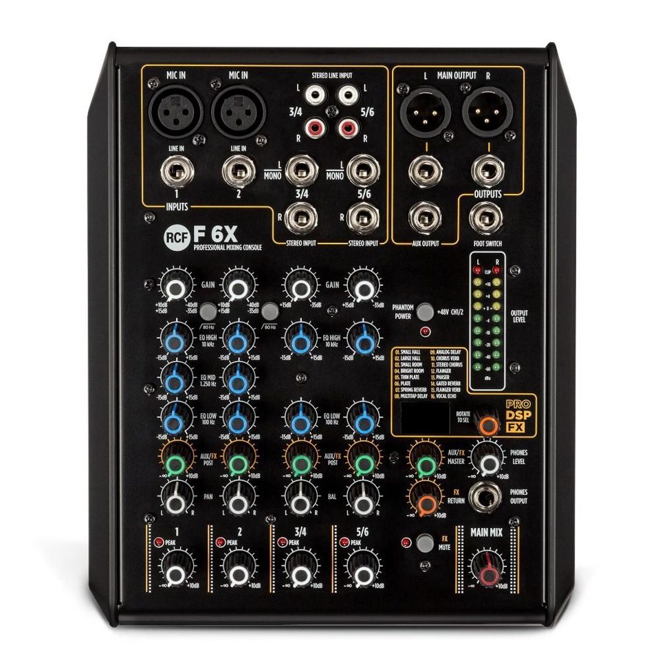 RCF F6X Mixer