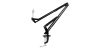 Microphone stand with boom scissor arm for desktop studio