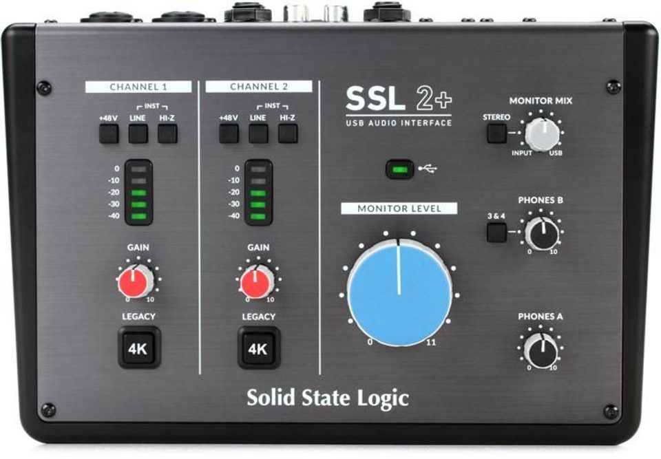 Solid State Logic SSL2+ USB Audio Interface