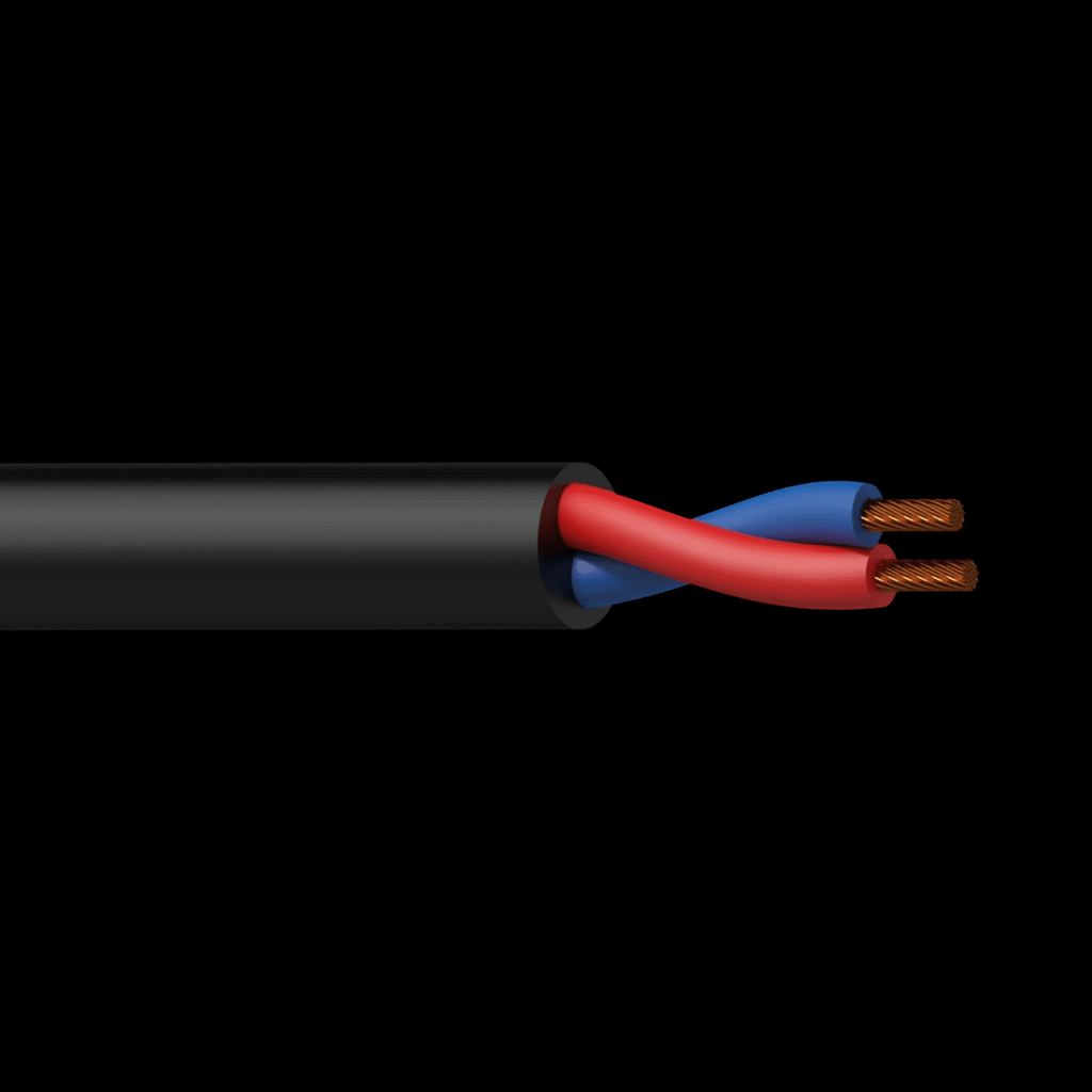 Speaker cable - 2 x 2.5 mm² - 13 AWG 100m
