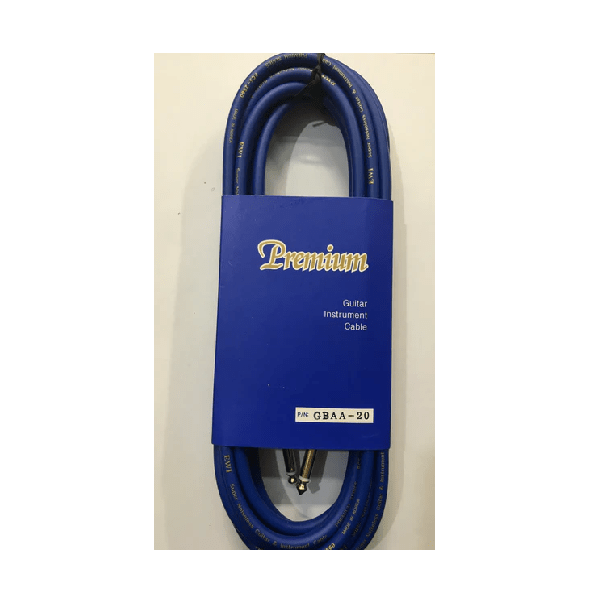 EWI GBAA20-BLUE – 20ft / 6m Instrument Cable (Blue)