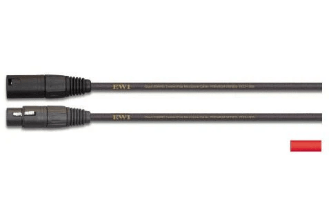 EWI XLR - XLR Microphone Cable 20 Ft Red