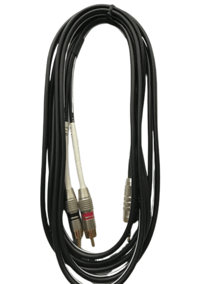 EWI IRSS10 – 3.5 mm TRS Male to Dual RCA Male Stereo Audio Cable (10 ft / 3 m)